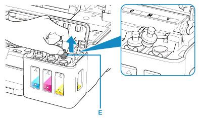 Canon : Inkjet Manuals : G3010 series : Refilling Ink .